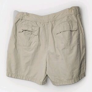 Jamaica Bay Women's Tan Cargo Shorts Sz 14 34/7 100% Cotton Pocket Hiking 145
